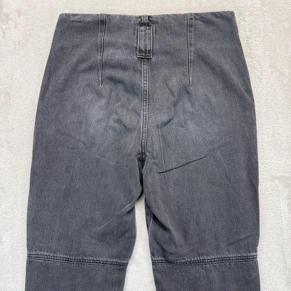 PISTOLA Jeans Women's 27 Windsor in Blackbird Wash High Waisted Pleated Denim - Picture 10 of 16